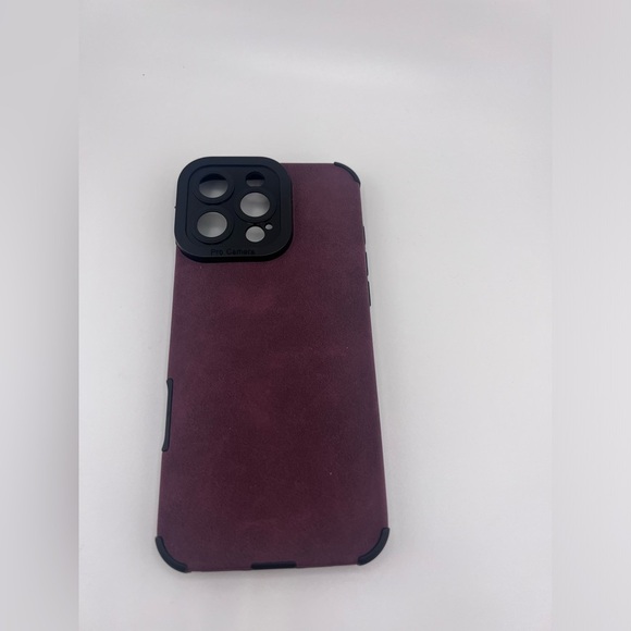 iPhone 16 Pro Max Case – Wine Red | Sophisticated & Durable - Picture 5 of 5